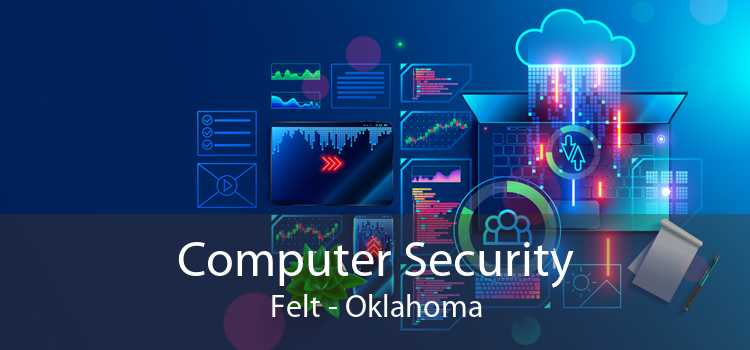 Computer Security Felt - Oklahoma